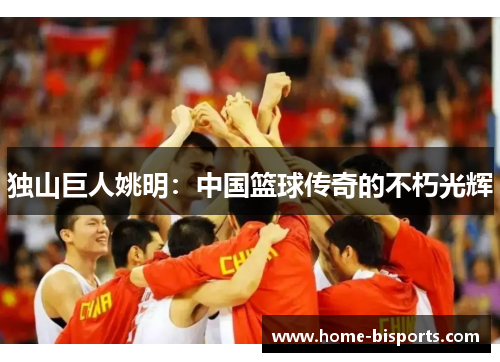 独山巨人姚明：中国篮球传奇的不朽光辉