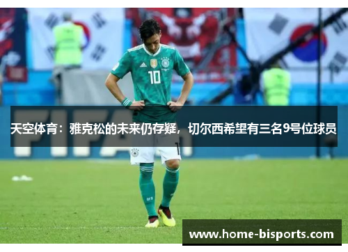 天空体育：雅克松的未来仍存疑，切尔西希望有三名9号位球员